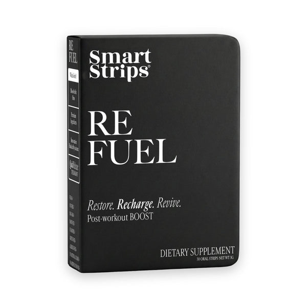 Smart Strips REFUEL oral dissolvable strips, box of oral dissolvable strips