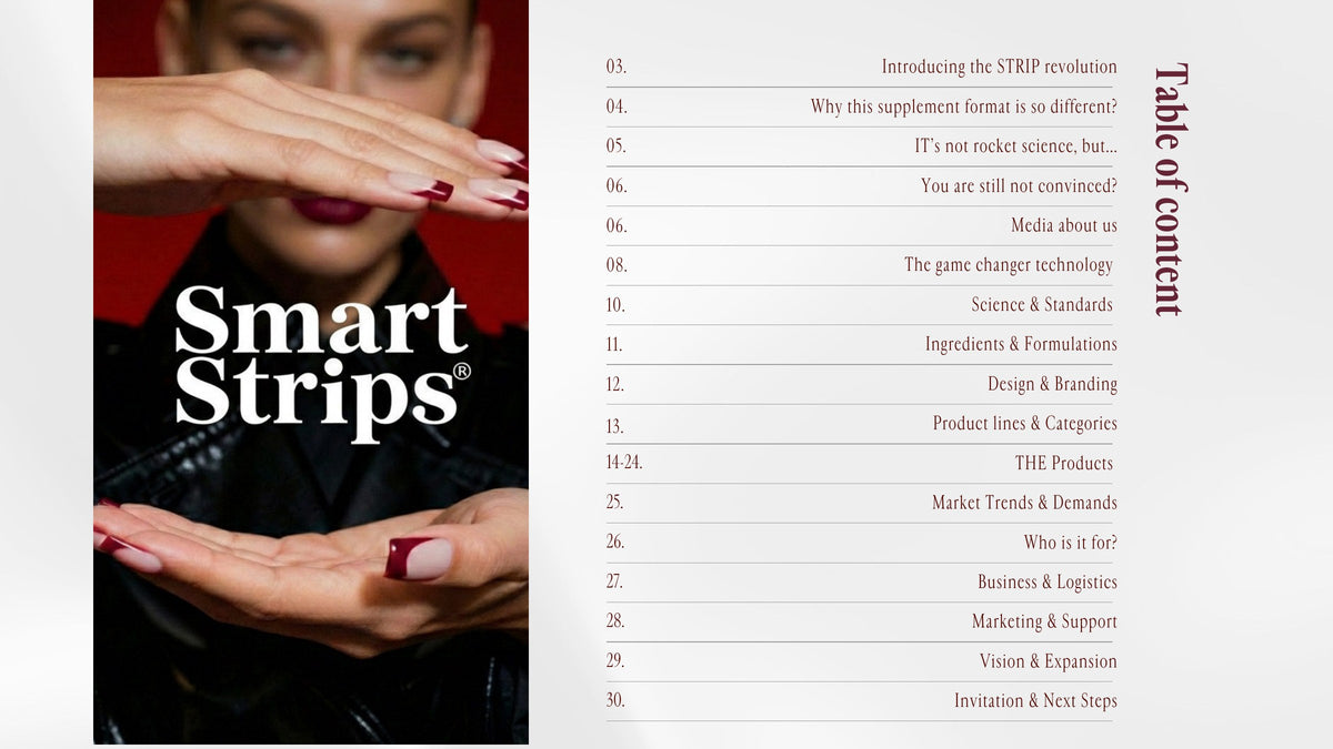 Smart Strips presentation – slide 2 of 31